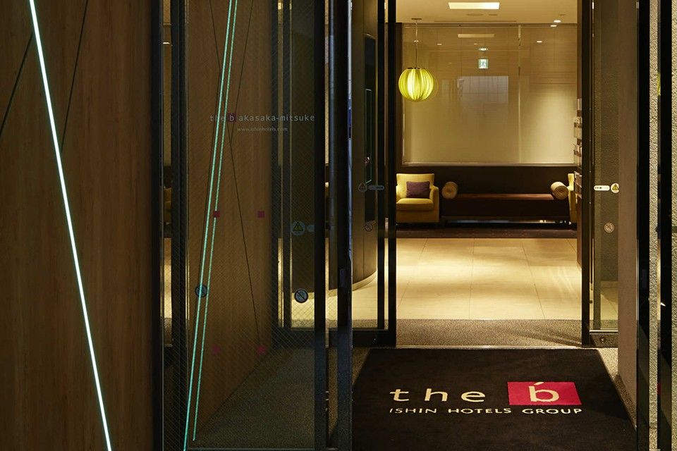 The B Akasaka-Mitsuke Hotell Tokyo Eksteriør bilde